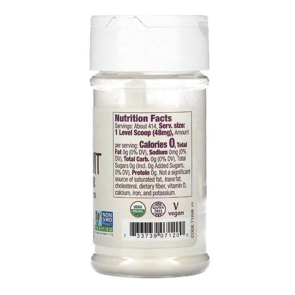 Đường la hán quả hữu cơ Organic Monk Fruit - NOW