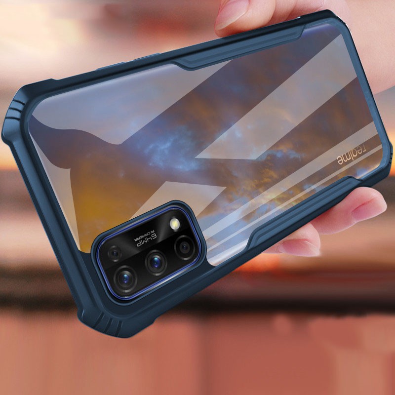 Ốp điện thoại trong suốt có túi khí chống sốc cho OPPO Realme 7 Pro Nazro 20 Pro