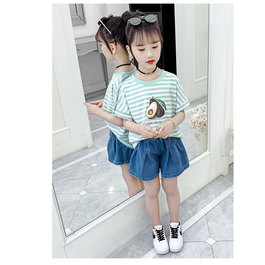 Áo phông bé gái size đai từ 20 -50kg