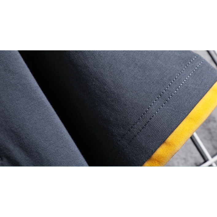 Áo Thun cotton Tay Ngắn Cổ Tròn Dáng Rộng In Hình Cá Tính Hợp Thời Trang Cho Nam
