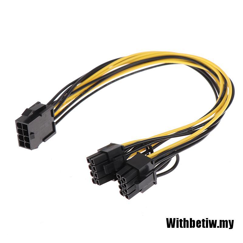 Dây Cáp Chia Nguồn Cpu 8pin Sang 6pin + 2pin | BigBuy360 - bigbuy360.vn