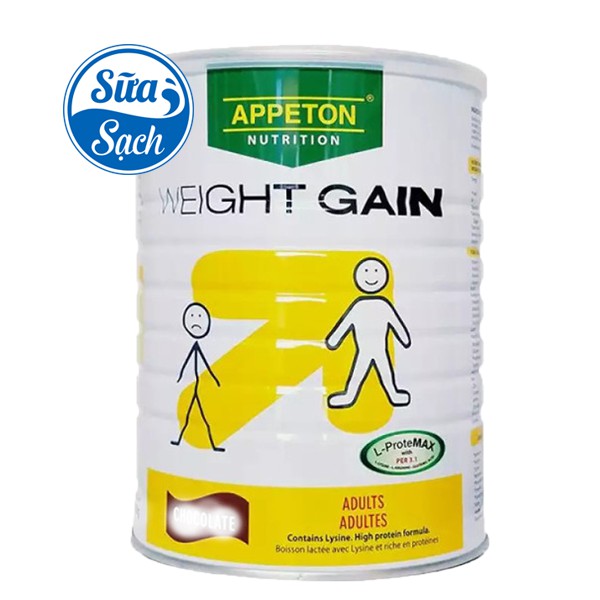 Sữa tăng cân Appeton Weight Gain (450gr/900gr) date mới