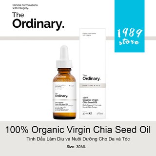 Dầu dưỡng 100% Organic Cold-Pressed Rose Hip Seed Oil - The Ordinary 30ml authen