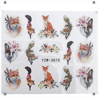 Set 2 Tấm Sticker Dán Móng Nghệ Thuật