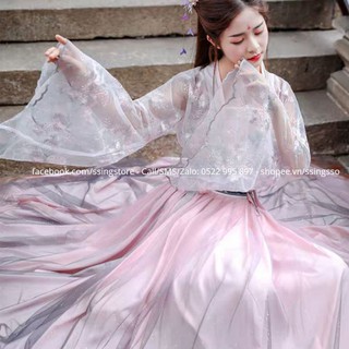 Trang phục cổ trang hán phục thuê hoa