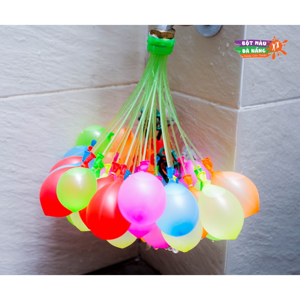 Bộ 111 Quả Bong Bóng Nước 3 Chùm Magic Balloons