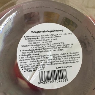 Hộp muối dưa cà... Lock&lock