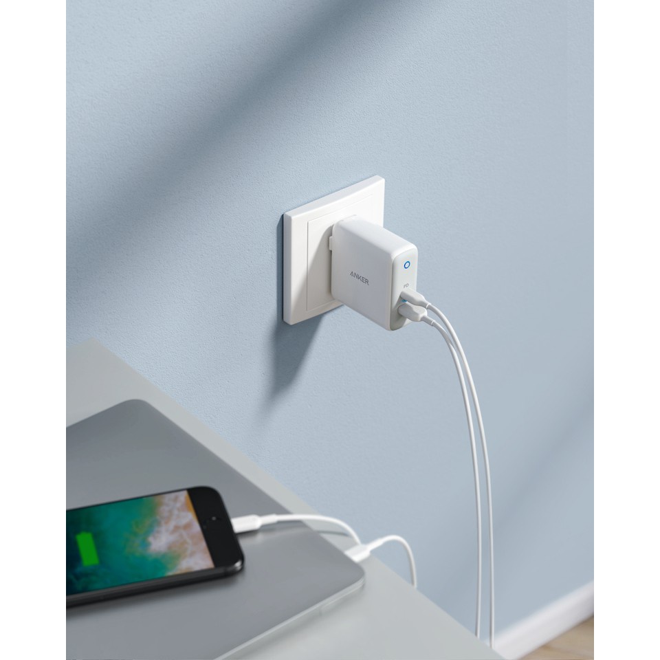 Sạc ANKER PowerPort II PD 49.5w  - A2321 - CỐC SẠC ANKER SẠC NHANH SIÊU BỀN KHÔNG NÓNG MÁY AN TOÀN
