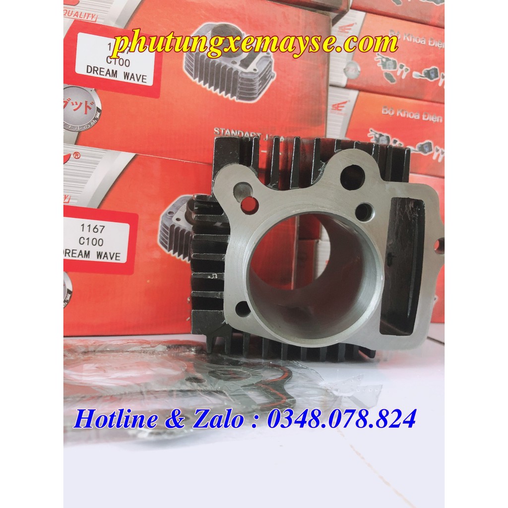 Bộ hơi  C100 cho xe Wave,Dream