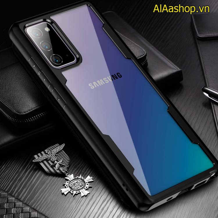 Ốp lưng samsung note 20 ultra trong suốt chống sốc