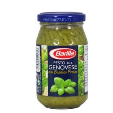 Sốt Pasta Pesto Basil & Rau Xà Lách Roquette hiệu Barilla chai 190mL