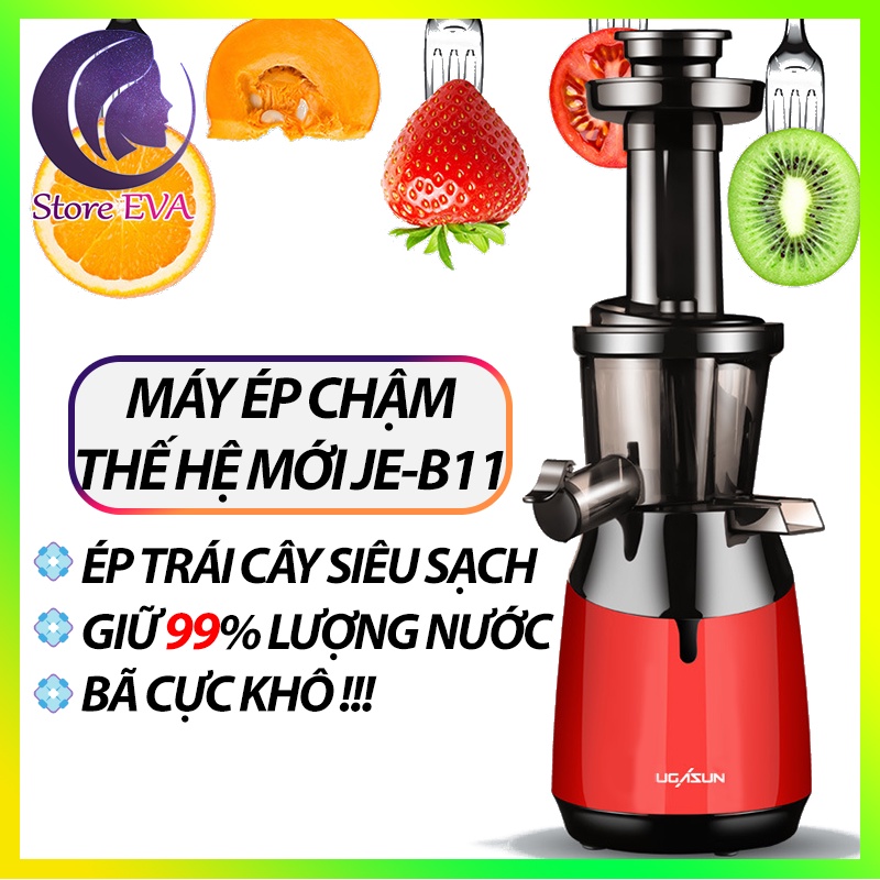 Máy Ép Chậm Máy Ép Trái Cây, Ép Hoa Quả Đa Năng Siêu Sạch An Toàn Tiện Lợi Bảo Hành [12 Tháng]