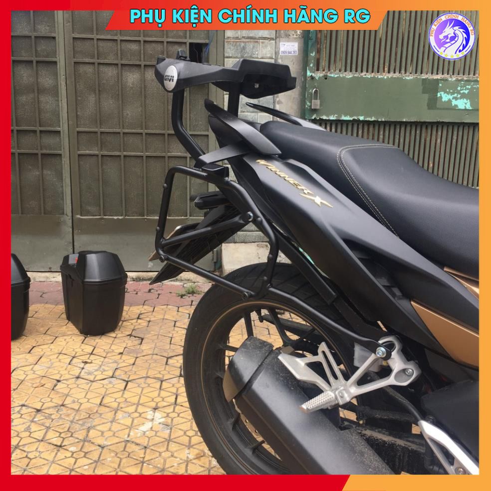 Combo cảng sau HRV Givi và baga hông SBL Givi gắn cho xe Winner150 /Winner X bảo hành 2 năm