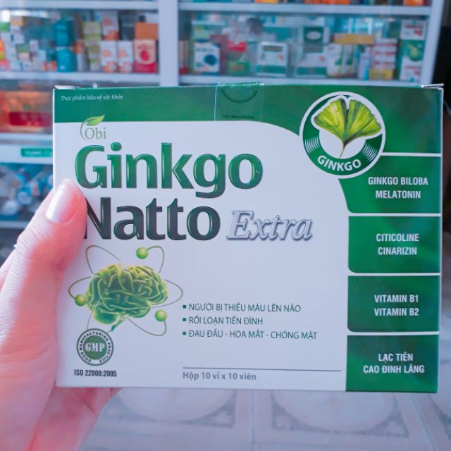 Hoạt huyết dưỡng não GINKGO NATTO Extra