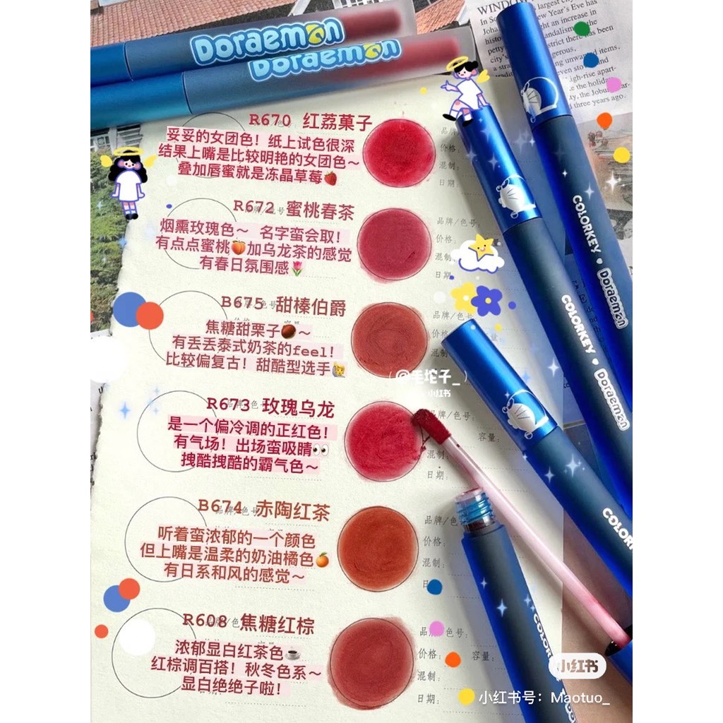 [COLORKEY] Son Colorkey x Doraemon Limited