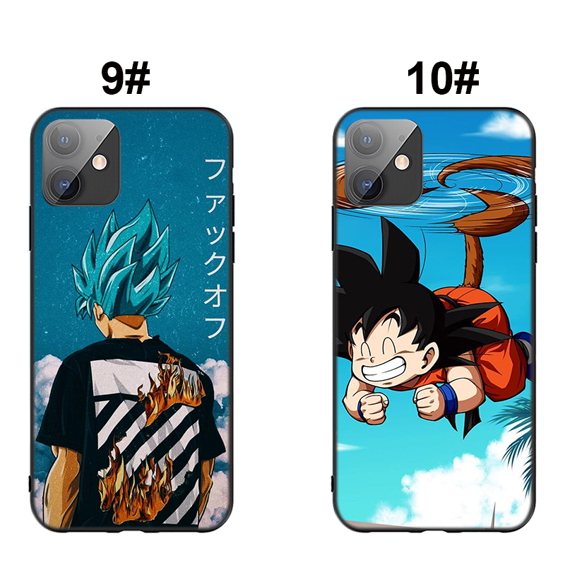 Ốp Điện Thoại Silicon Mềm Hình Dragon Ball Goku 27ru Cho Iphone X Xr Xs 5 5s 6 6s Plus 6 + 6s + I5 I6 Ixr Ix