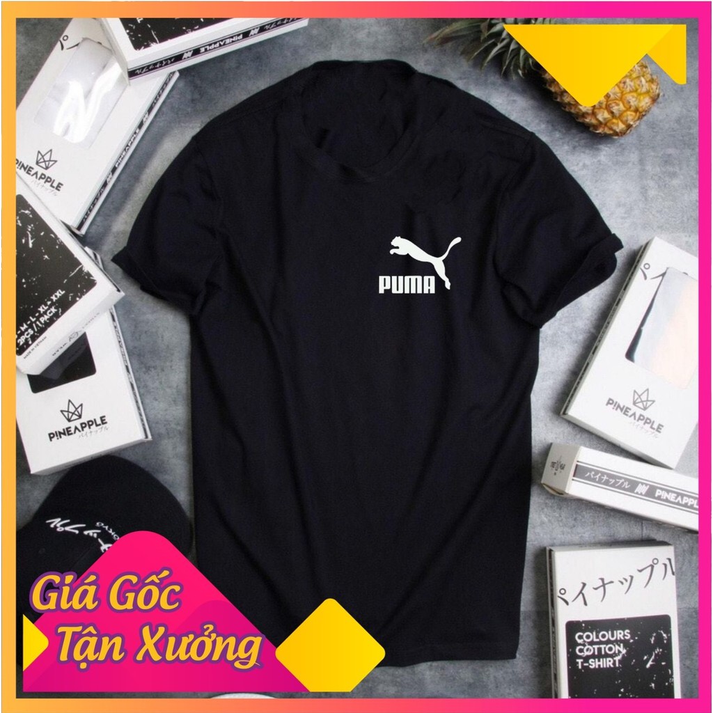 Áo Thun Nam 𝐅𝐑𝐄𝐄𝐒𝐇𝐈𝐏  ÁO Phông Cotton In 3D Hình Báo P U M A | BigBuy360 - bigbuy360.vn