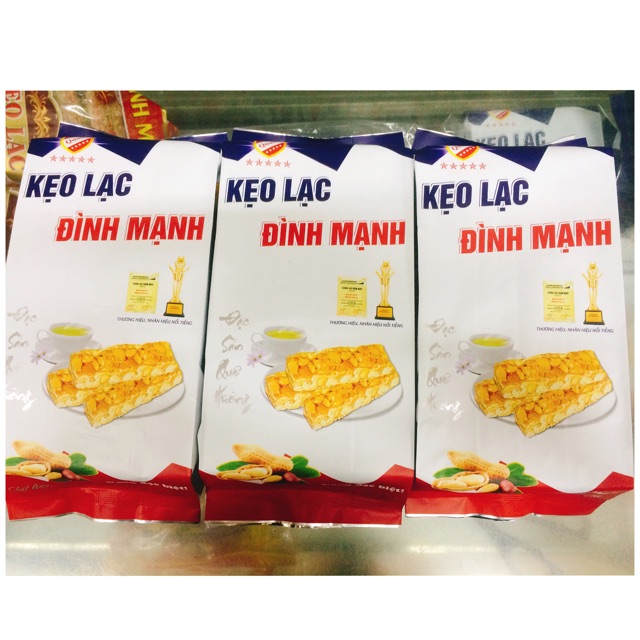 (Gói 0,3kg) Kẹo Lạc Đình Mạnh - Kẹo Lạc Làng Nguyễn- Kẹo Lạc Thái Bình | BigBuy360 - bigbuy360.vn