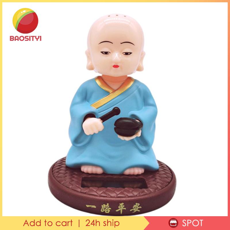 [Baosity 1] Tượng Phật Để Bàn Trang Trí Sử Dụng Năng Lượng Mặt Trời