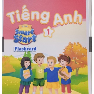 FLASHCARD SMART START 1 - HỒNG Mới - Flashcard smart star lớp 1