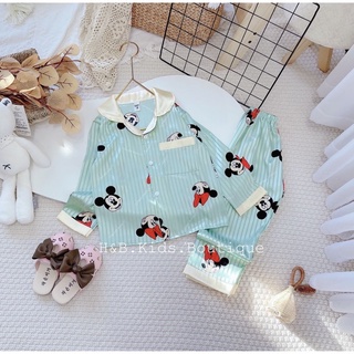 Bộ lụa gấm size đại bé gái(20-30kg)