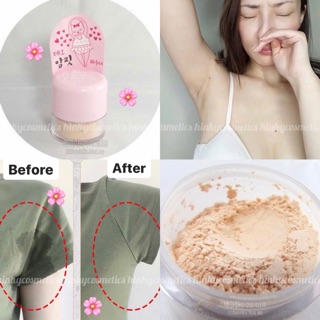 Phấn bột cánh tay deo armpit powder apieu
