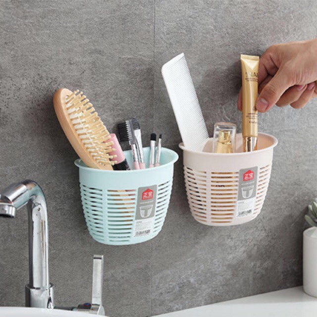 Giỏ treo kèm miếng dán tường