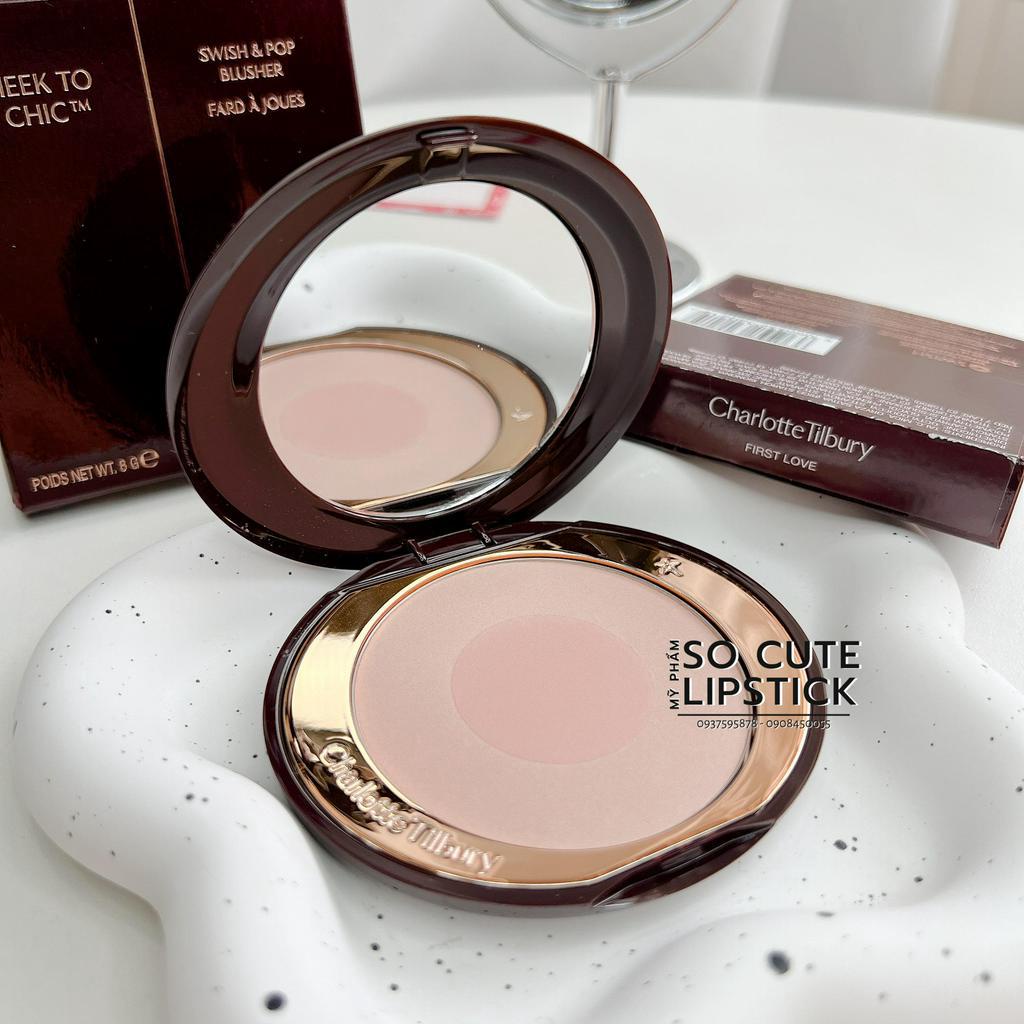 Má Hồng Charlotte Tilbury Cheek to Chic Swish & Glow Blusher First Love - Love is the Drug - Ectasy - Sex On Fire