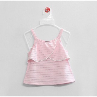 (xả) (thanh lý) Áo 2 dây bé gái chất cotton cực điệu (Sz: 9-13y