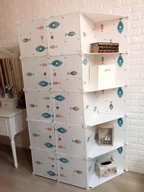 TỦ 16 Ô MẪU CÁ SÂU 47cm. Mẫu siêu HOT 2019.