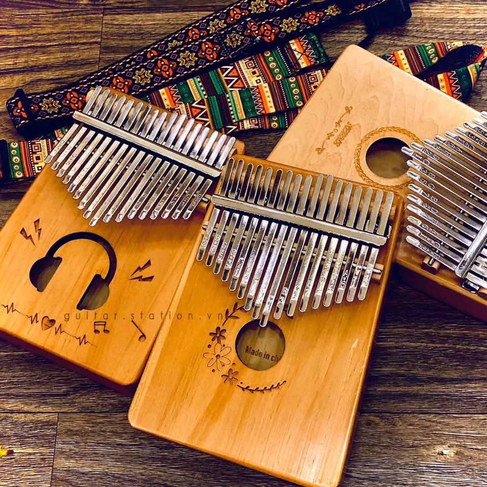 Đàn Kalimba 17 Phím KERUS - BWS Chính hãng 100% - Tặng Full Bộ Phụ Kiện - Hàng Có Sẵn P2