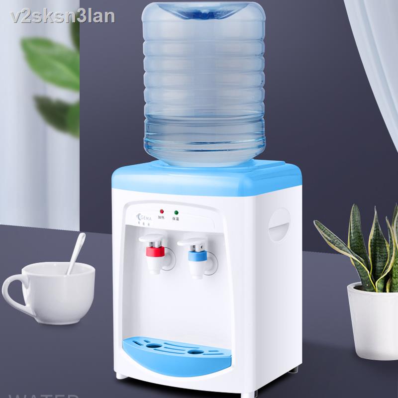 ♨ △ ❍☌Máy nước nóng lạnh mini để bàn bình nhỏ khoáng gia dụng văn phòng