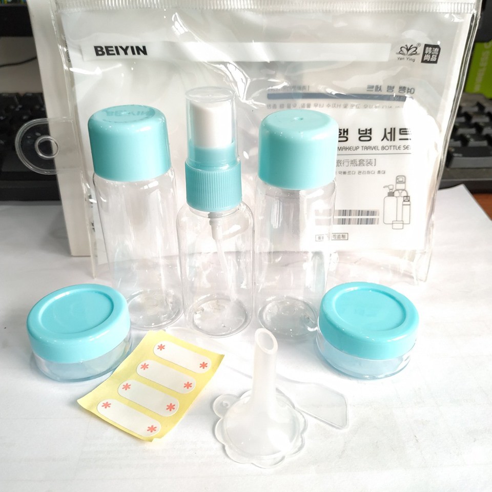 Bộ kit 5 món chiết mỹ phẩm BEIYIN tiện dụng khi đi du lịch  tongkhogiaxuonghn | Shopee Việt Nam