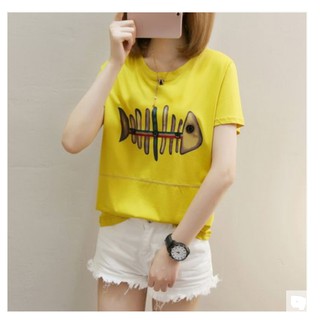 Áo phông hè nữ thời trang- hàng nhập - giống hình