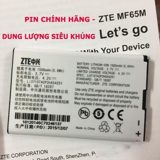 Pin thay thế dùng cho bộ phát wifi zte mf65,siêu bền -pin chuẩn
