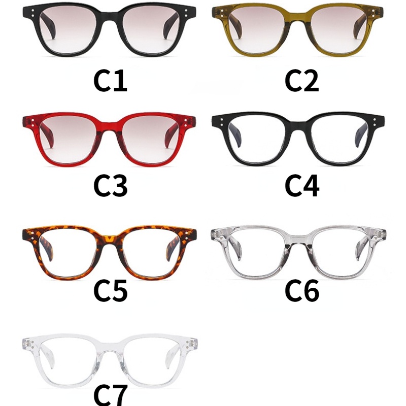 Mắt Kính Gọng Vuông Thời Trang Hàn Quốc Cổ Điển