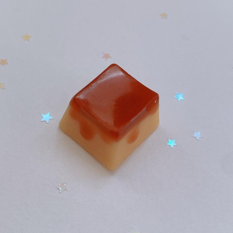 Pudding keycap, bánh plan 💕