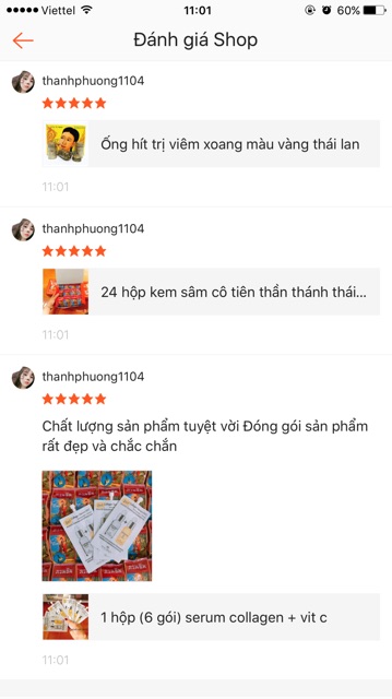 Hộp  serum collagen + vit c nội địa Thái lan