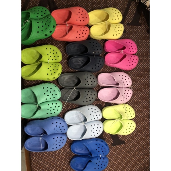 Dép sục crocs xuất dư không quai