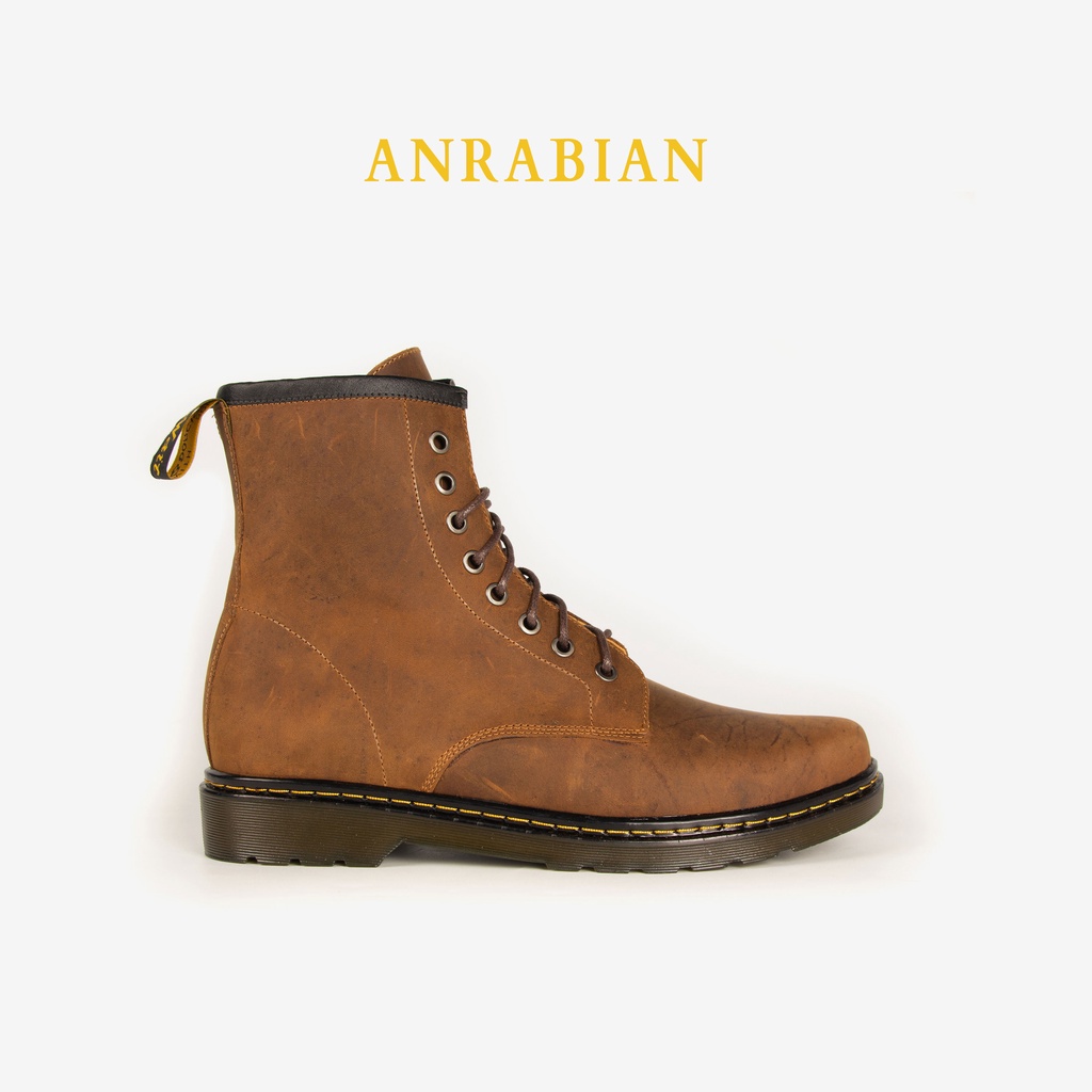 Giày ANRABIAN - Giày Boots da bò sáp ngựa điên nhập khẩu 100% | BigBuy360 - bigbuy360.vn