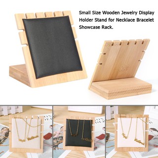 Đế gỗ mini dùng để trưng bày đồ trang sức đa năng tiện dụng