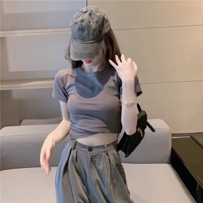 Áo croptop Tim chất dày dặn from siêu đẹp trẻ trung Now Store 088