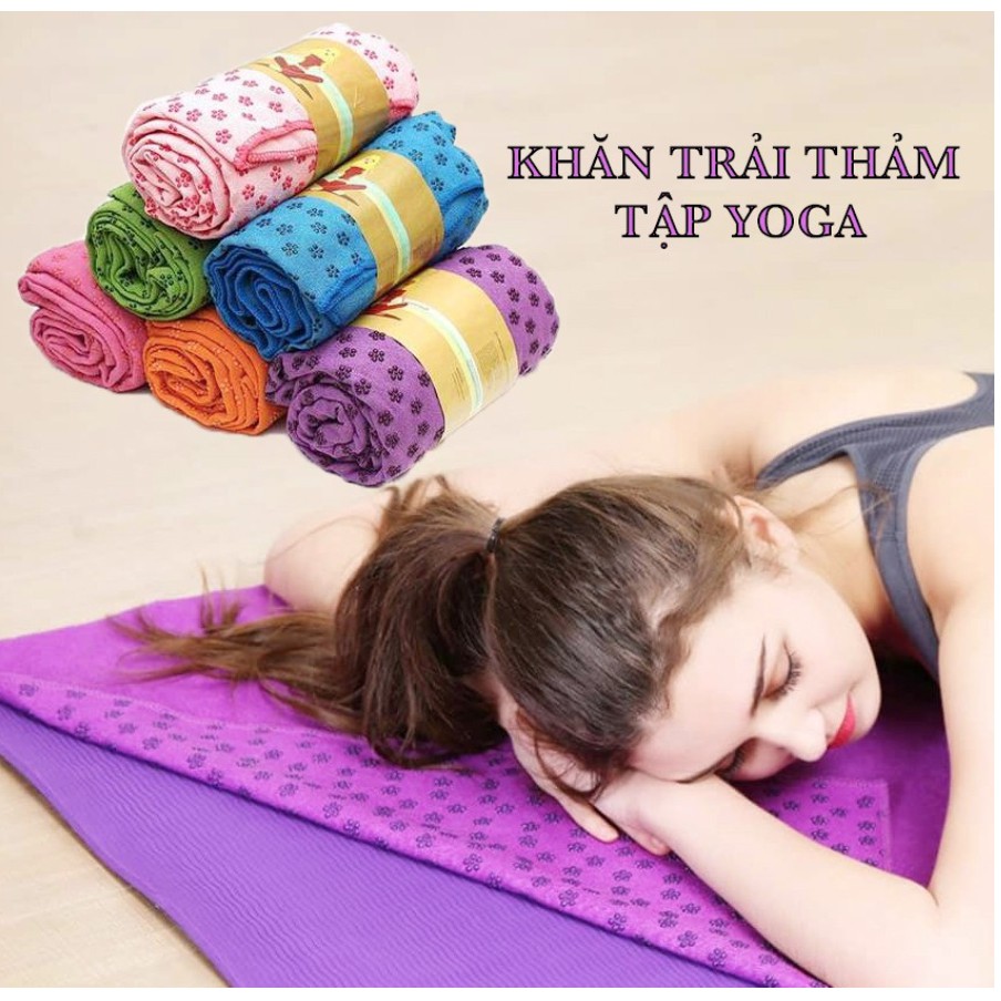 THẢM TẬP YOGA ❤️FREESHIP❤️ TPE CAO CẤP 2 LỚP