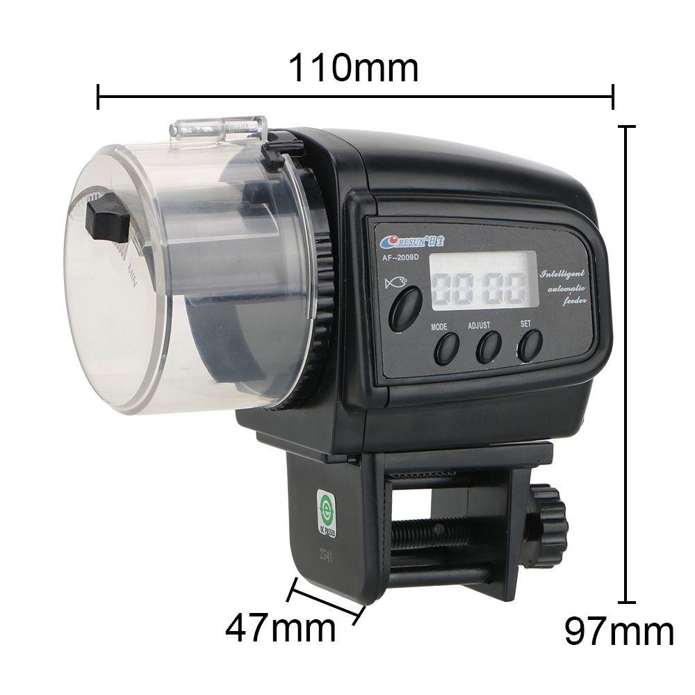 Khay Đựng Thức Ăn Tự Động Cho Cá Có Màn Hình LCD