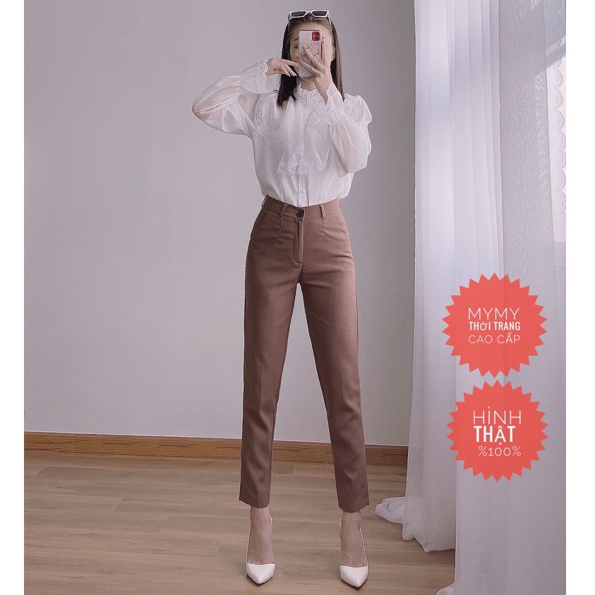 Quần Tây công sỡ nữ💯 TẶNG NỊT DA 💯Quần học sinh vải tuyết mưa[01] | BigBuy360 - bigbuy360.vn