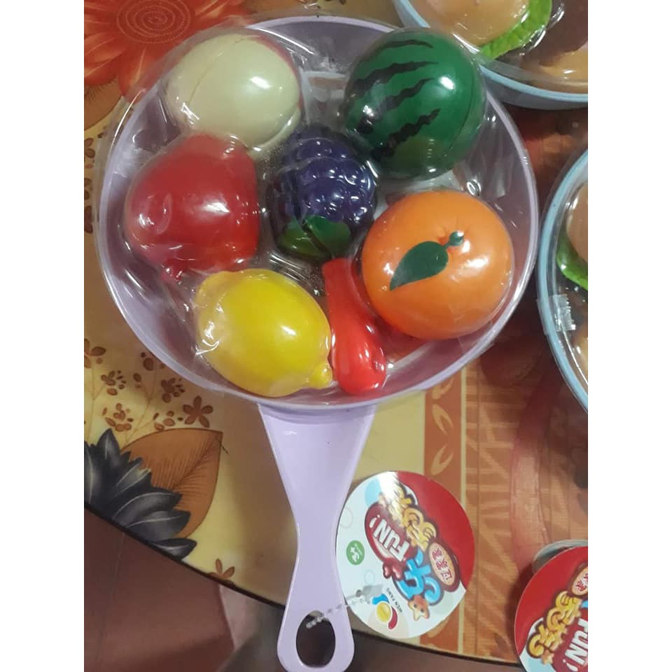 Bộ đồ chơi cắt hoa quả cho bé.