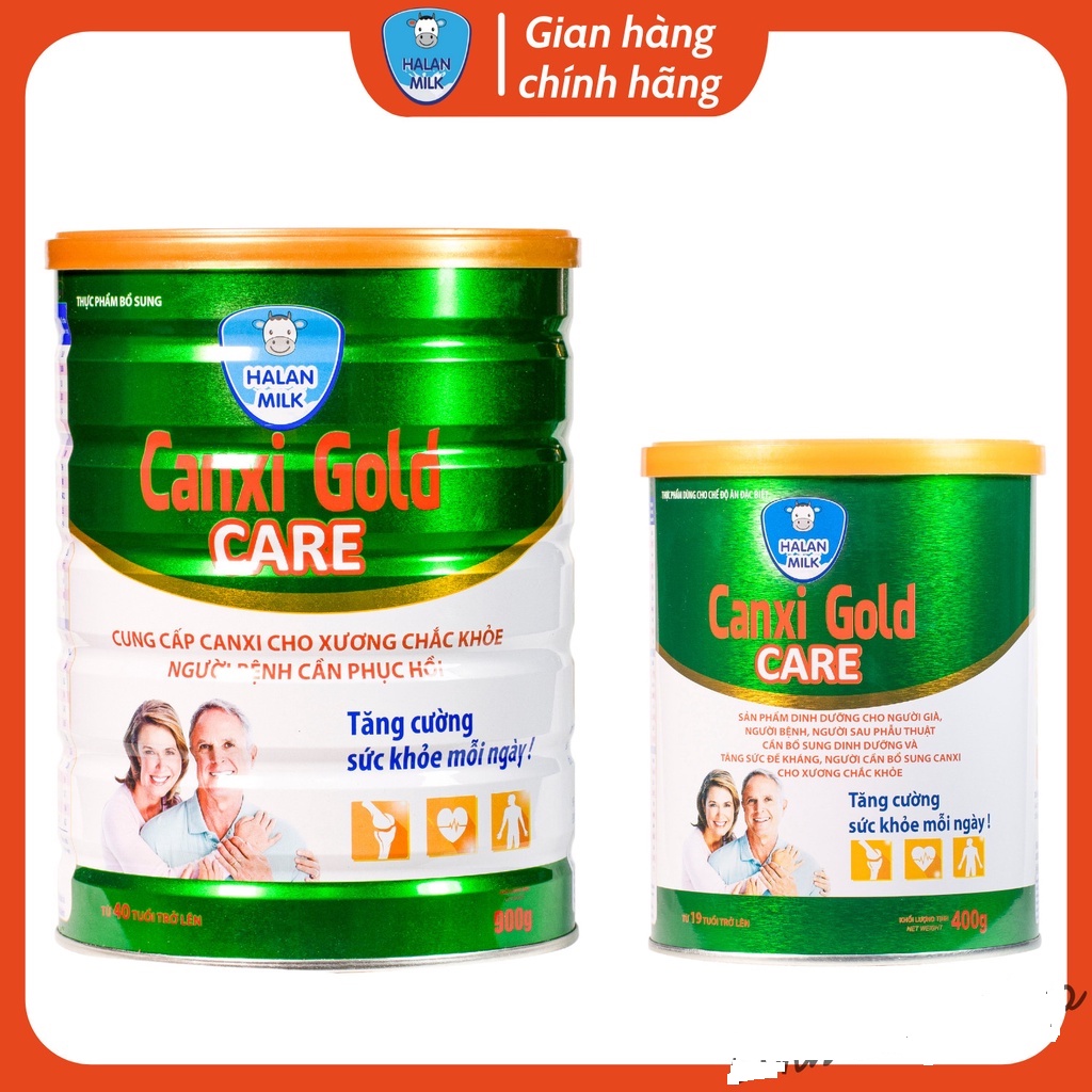 Sữa Canxi gold Care 400gram.900gram  bổ sung dinh dưỡng! Date 2025