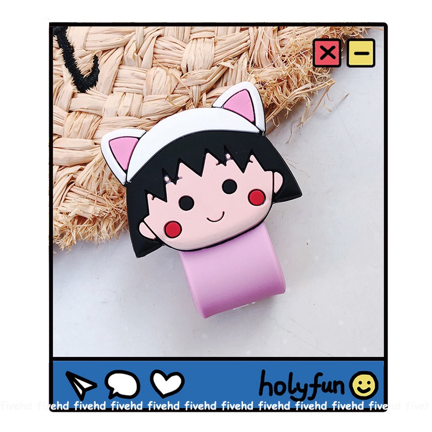 Cute Charging Cable Earphone Winder for Apple Android USB Charging Data Cable Cute Animal Cable Bobbin Protector Wire Cord Holder for Earphone Hot Cartoon Cable Orgnizer Winder