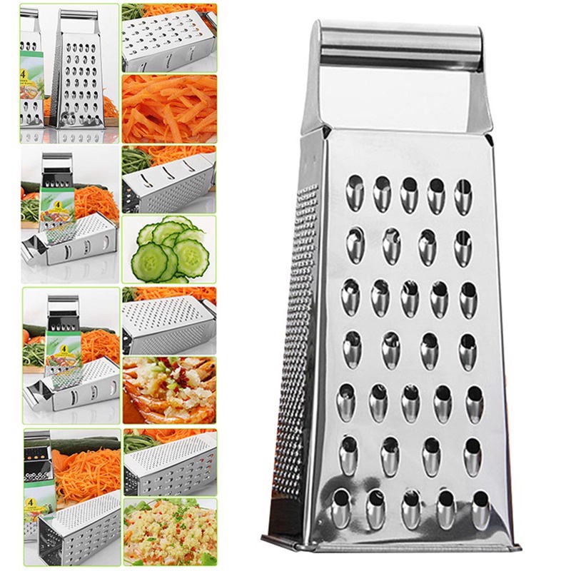 Dụng cụ bào rau củ quả 4 mặt bằng thép không gỉ chất lượng cao