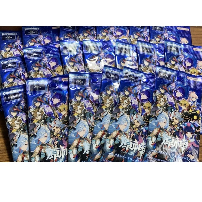 Gói thẻ Metal card vol 2 Genshin Impact